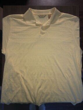 Round Tree & Yorke Gold Label Performance Pique Short Sleeve Shirt Men’s XL